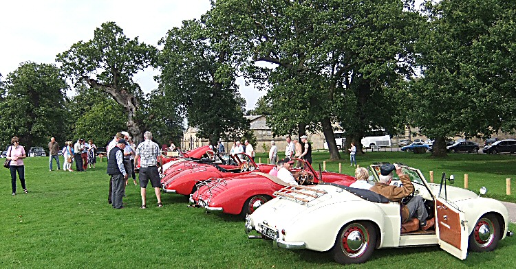 Jowett Jupiters at Castle Howard