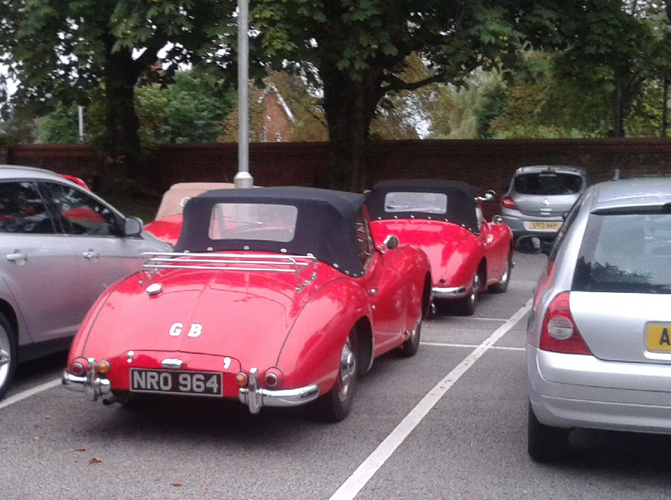 Jowett Jupiters at a 2015 JOAC meeting